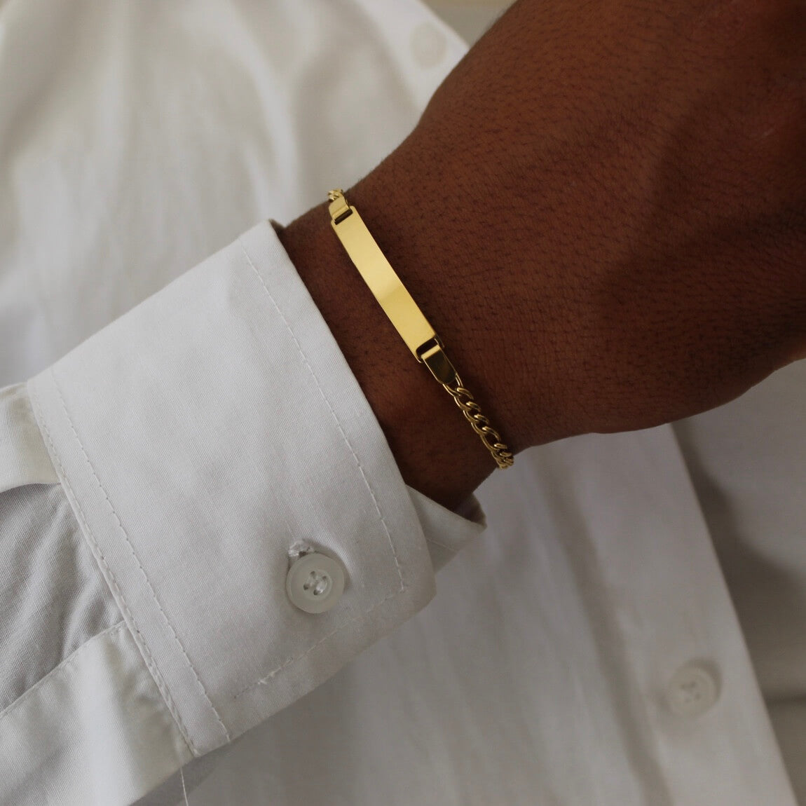 Classic Gold Bracelet- Men