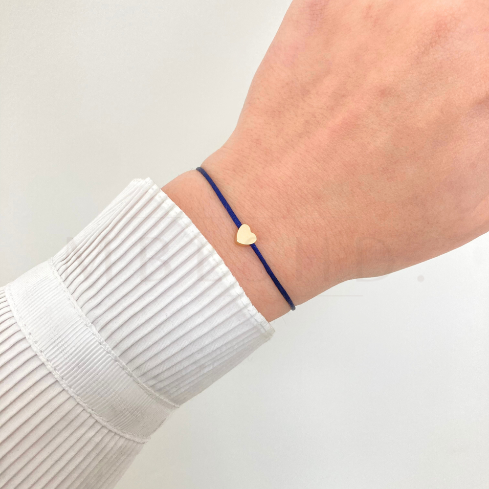 Colored Dainty Heart Bracelet