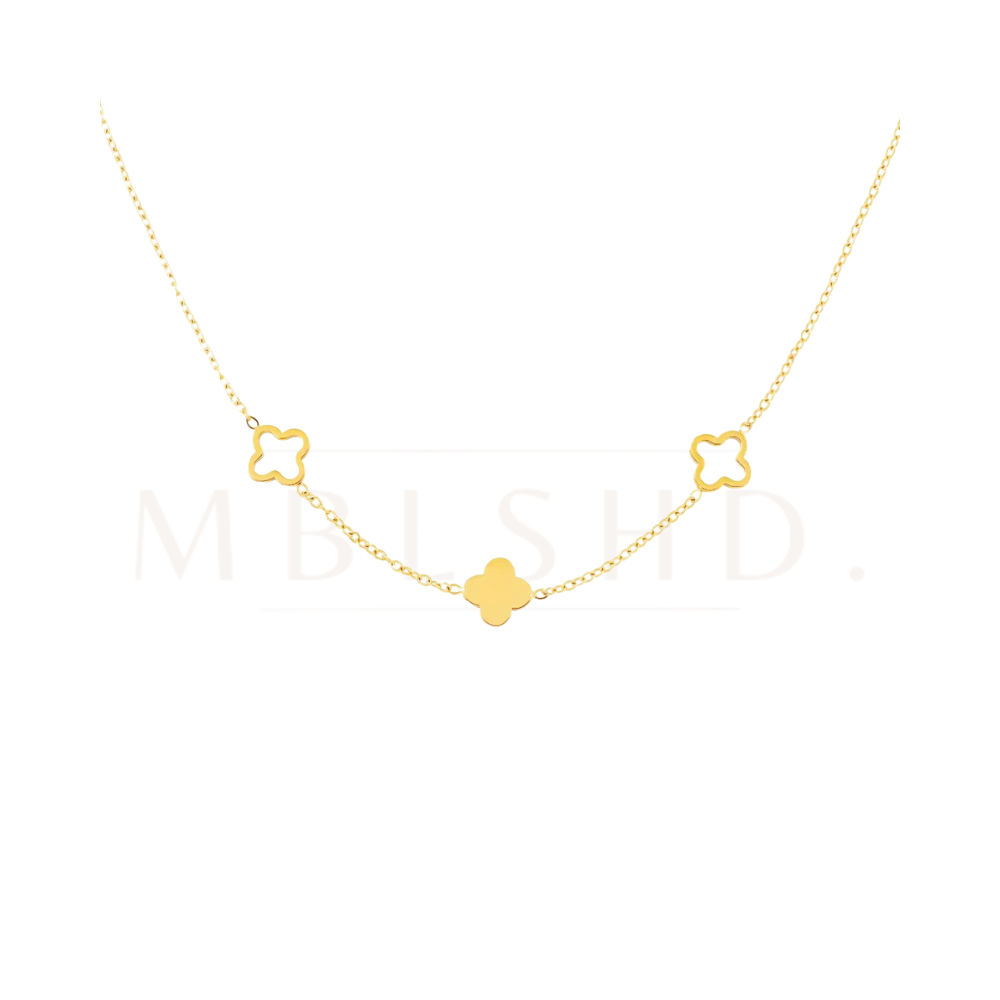 Triple Clover Necklace