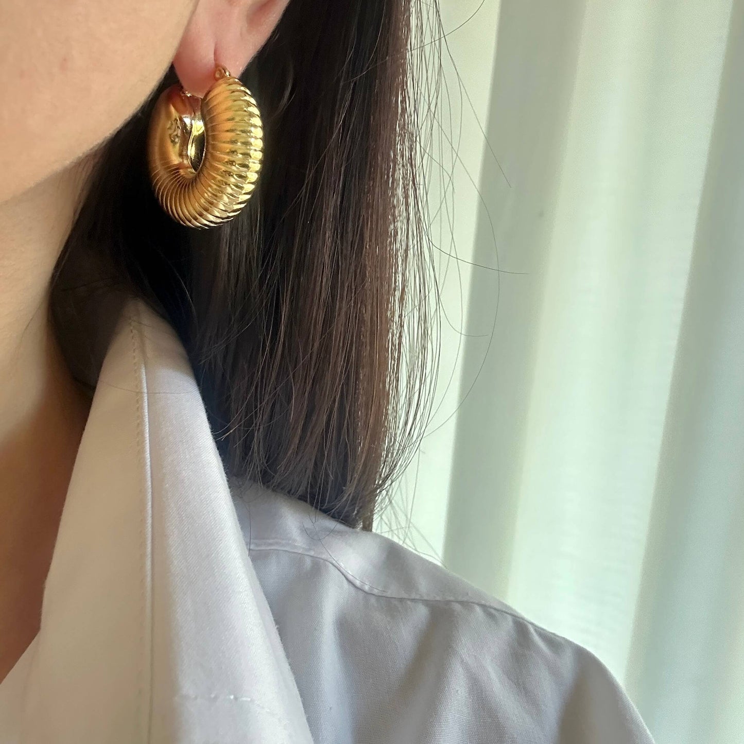 Snail Shell Earrings