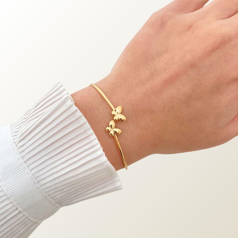 Butterfly Open Bangle