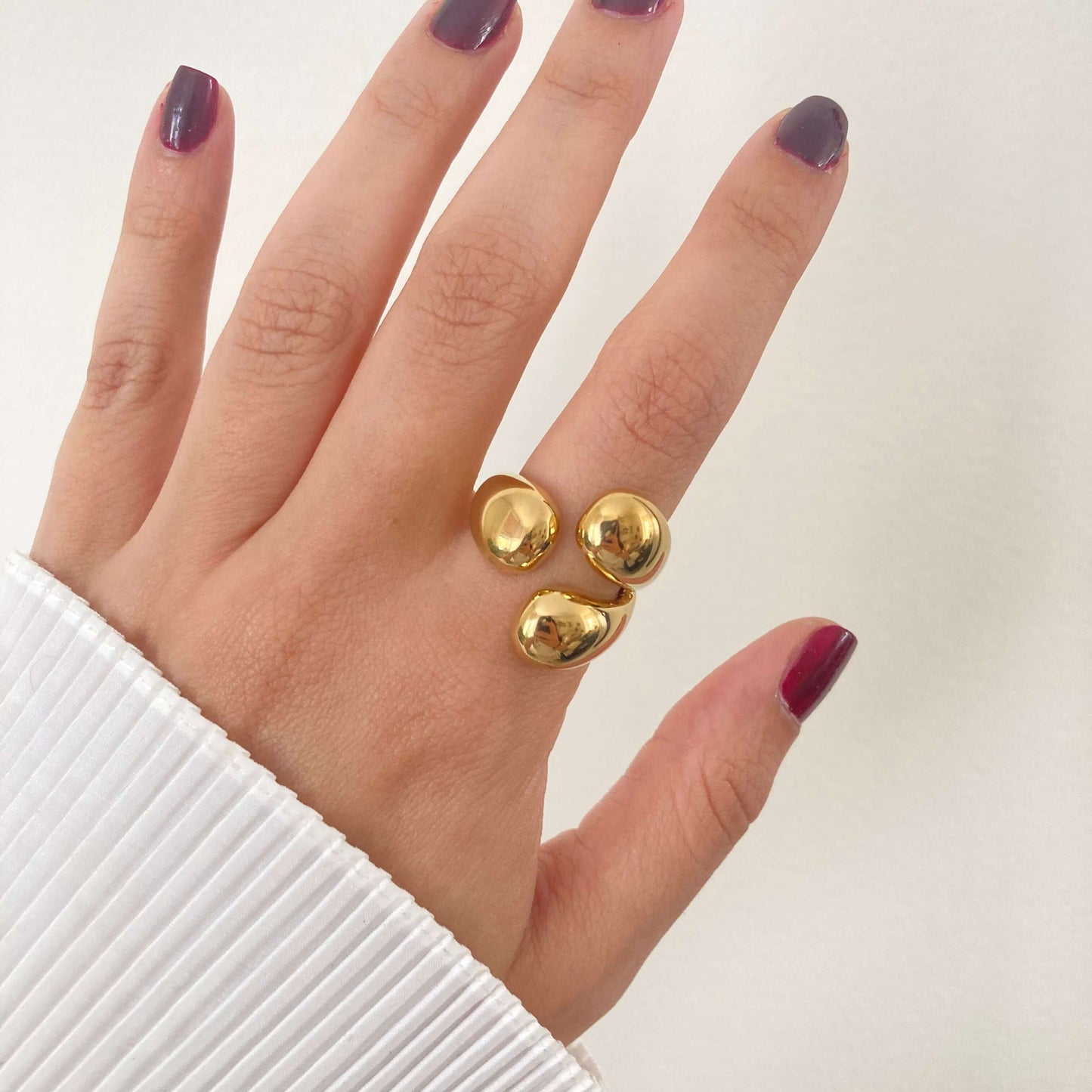 Triple Drop Ring