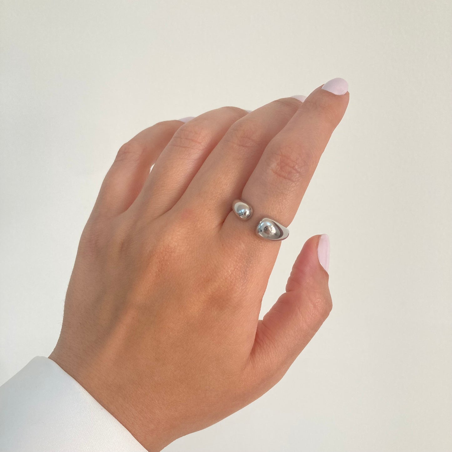 Silver Open Ring