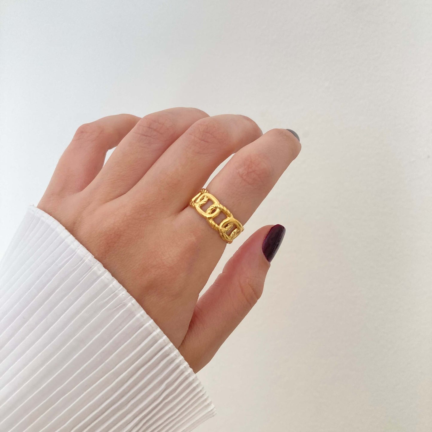 Chain Adjustable Ring