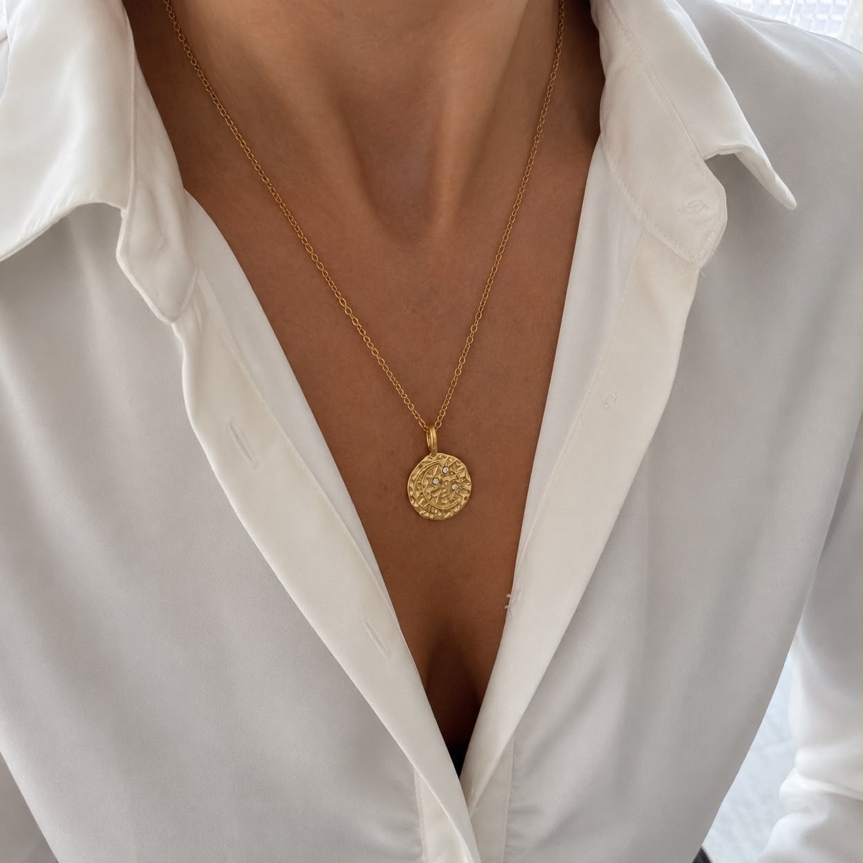 Radiance Coin Necklace