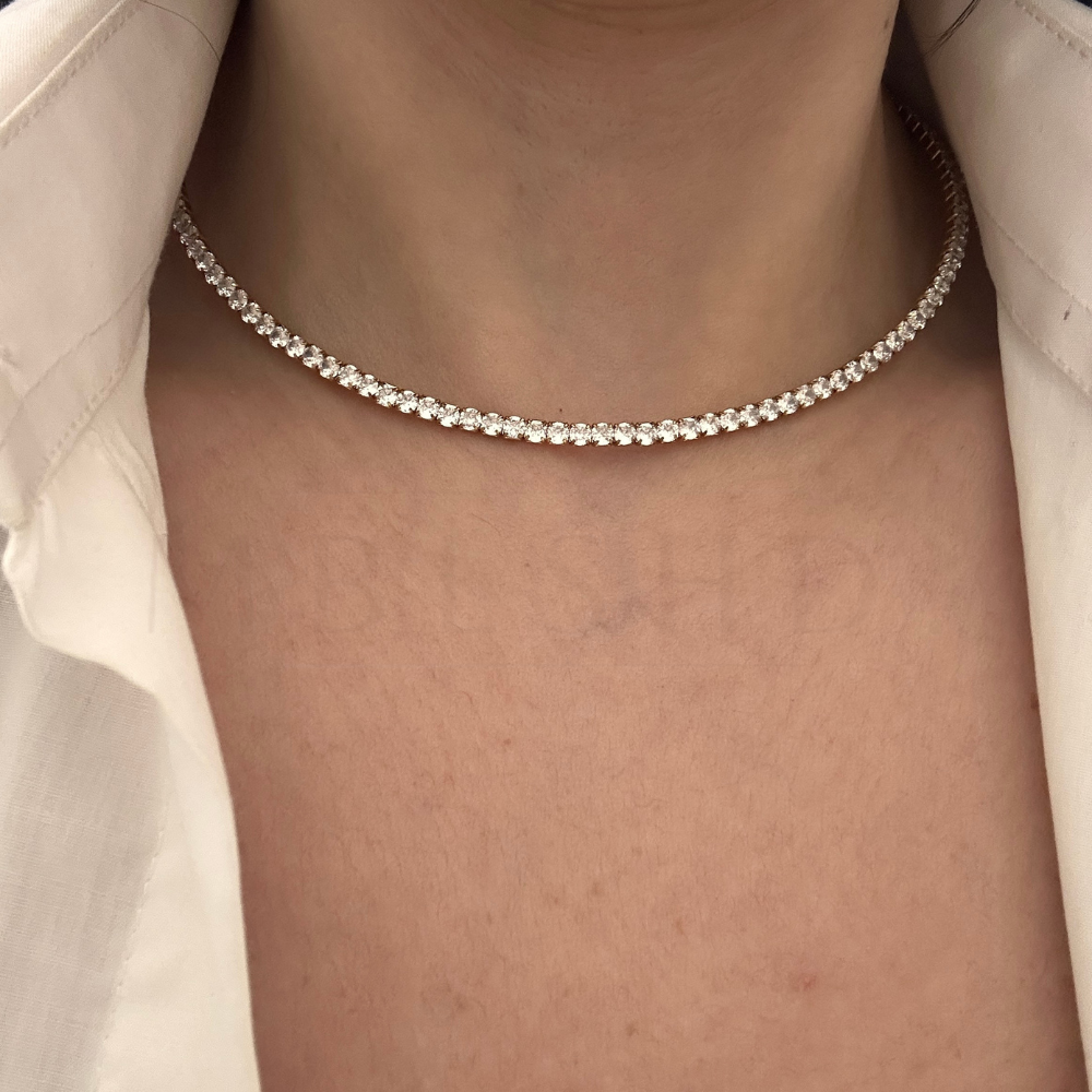 Gold Tennis Choker