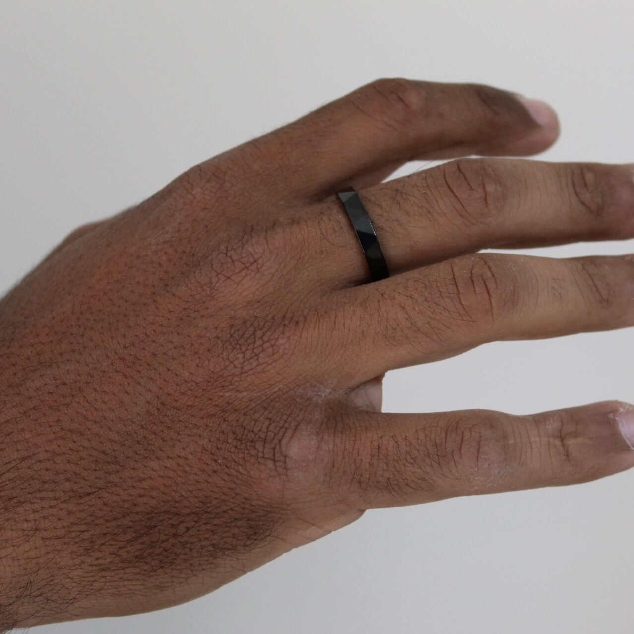 Irregular Ring Black - Men