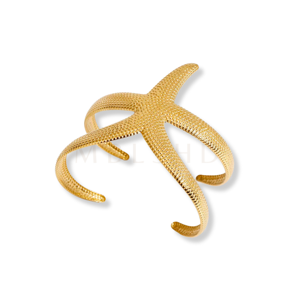 Statement Starfish Bangle