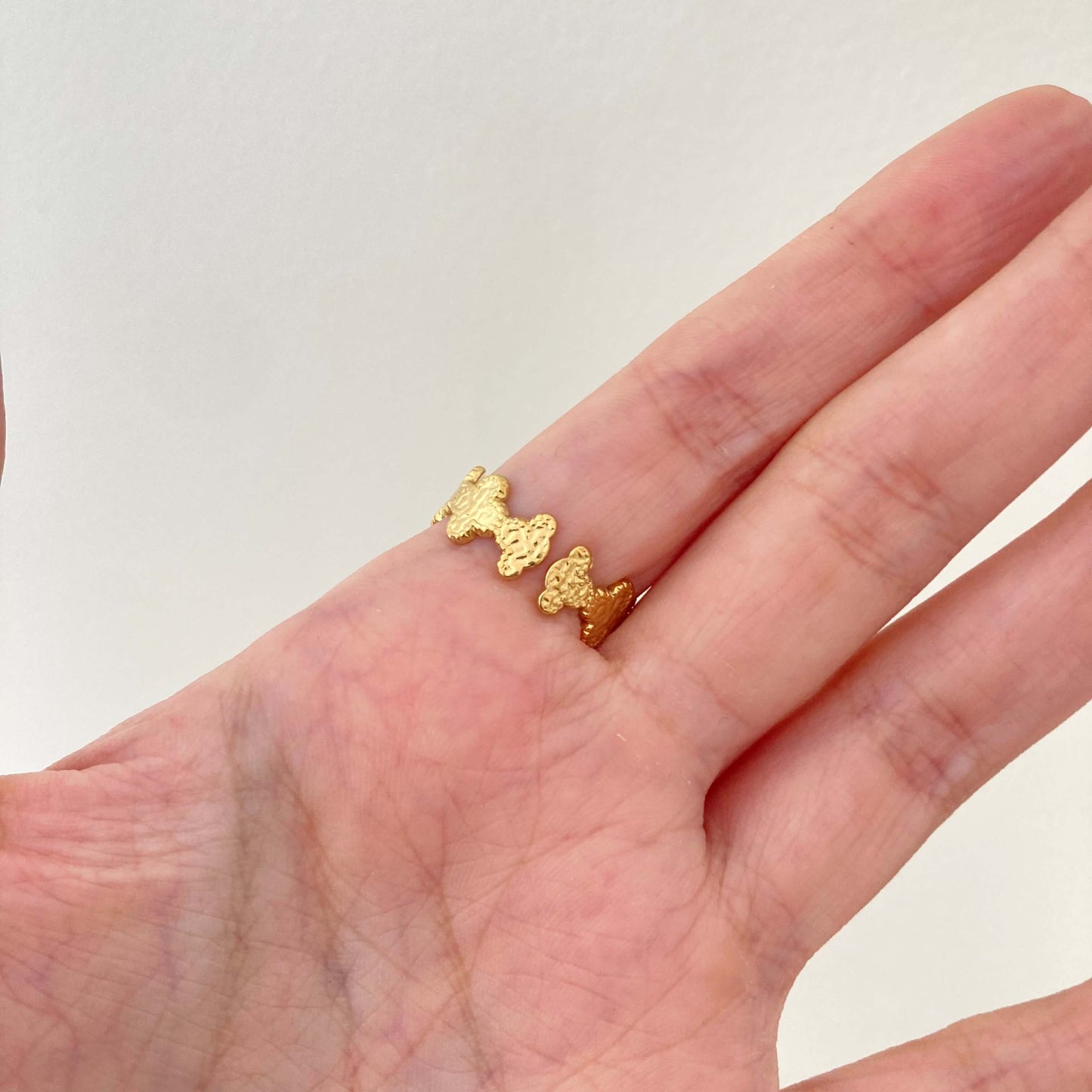 Clover Open Ring