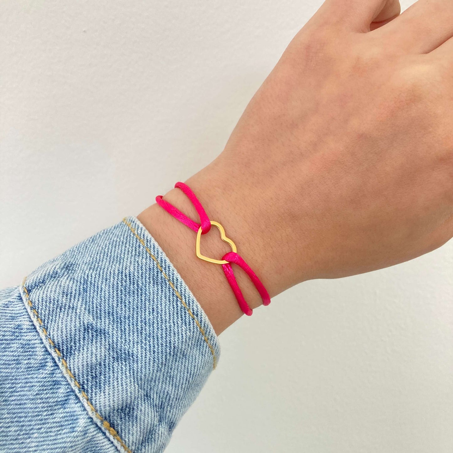 Colored Heart Bracelet
