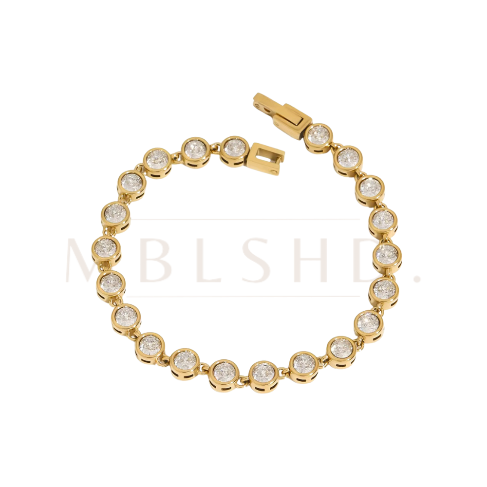 Round Tennis Bracelet