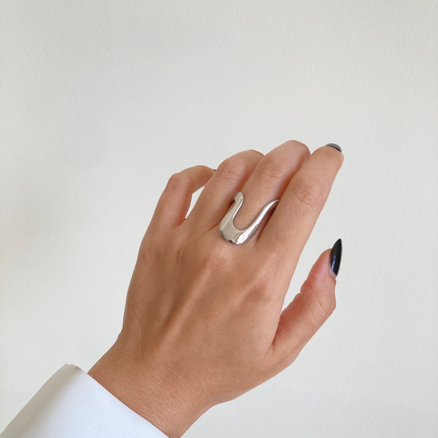 The Silver Ripple Ring