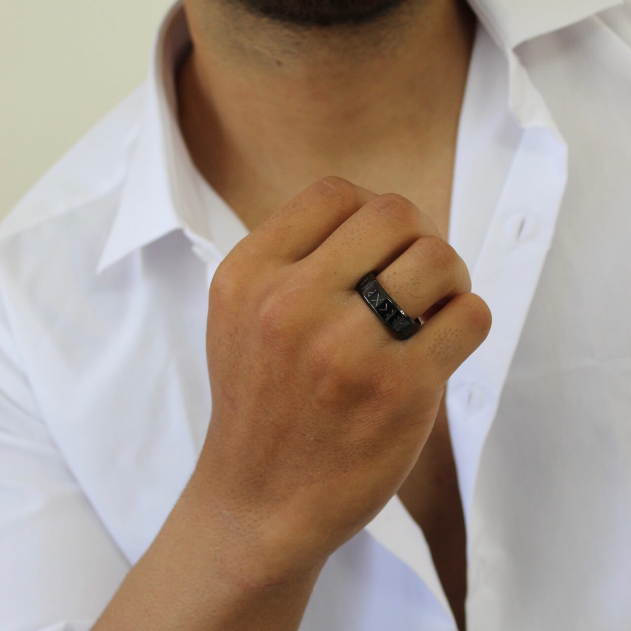 Vikings Ring Black - Men