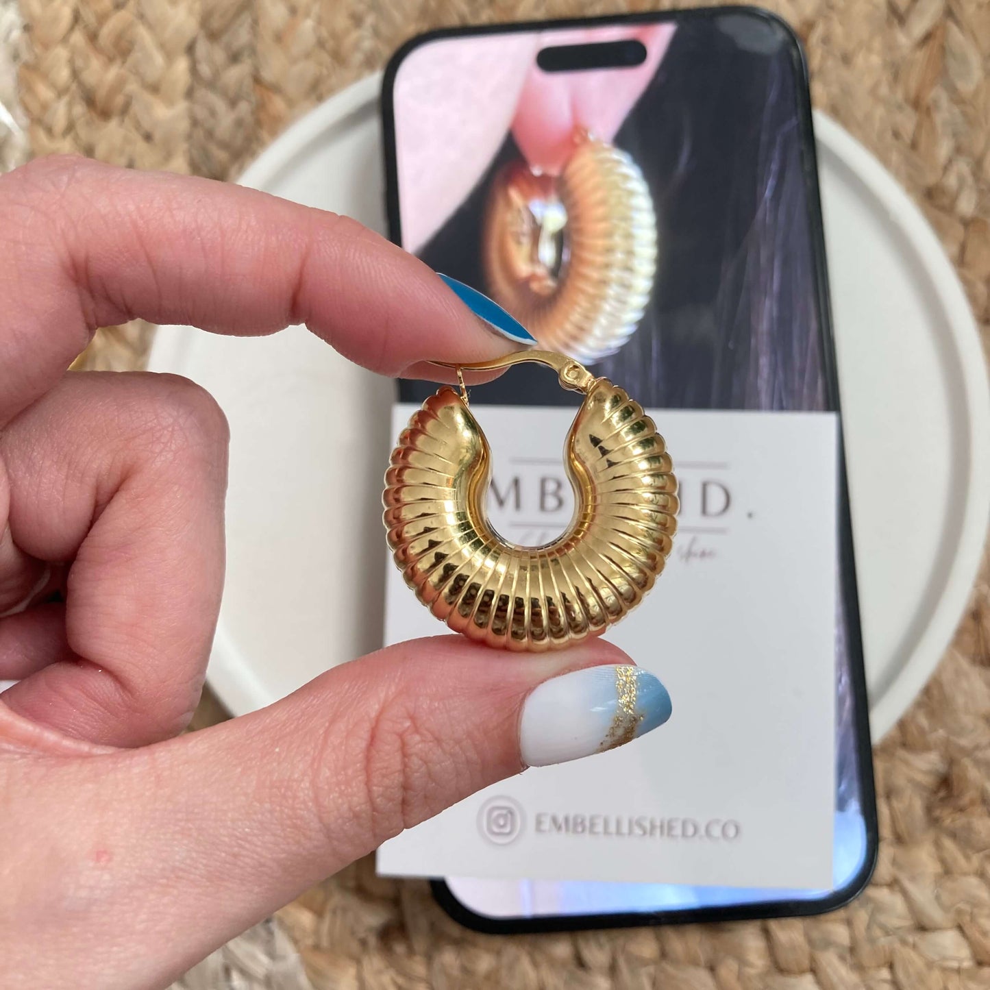 Snail Shell Earrings