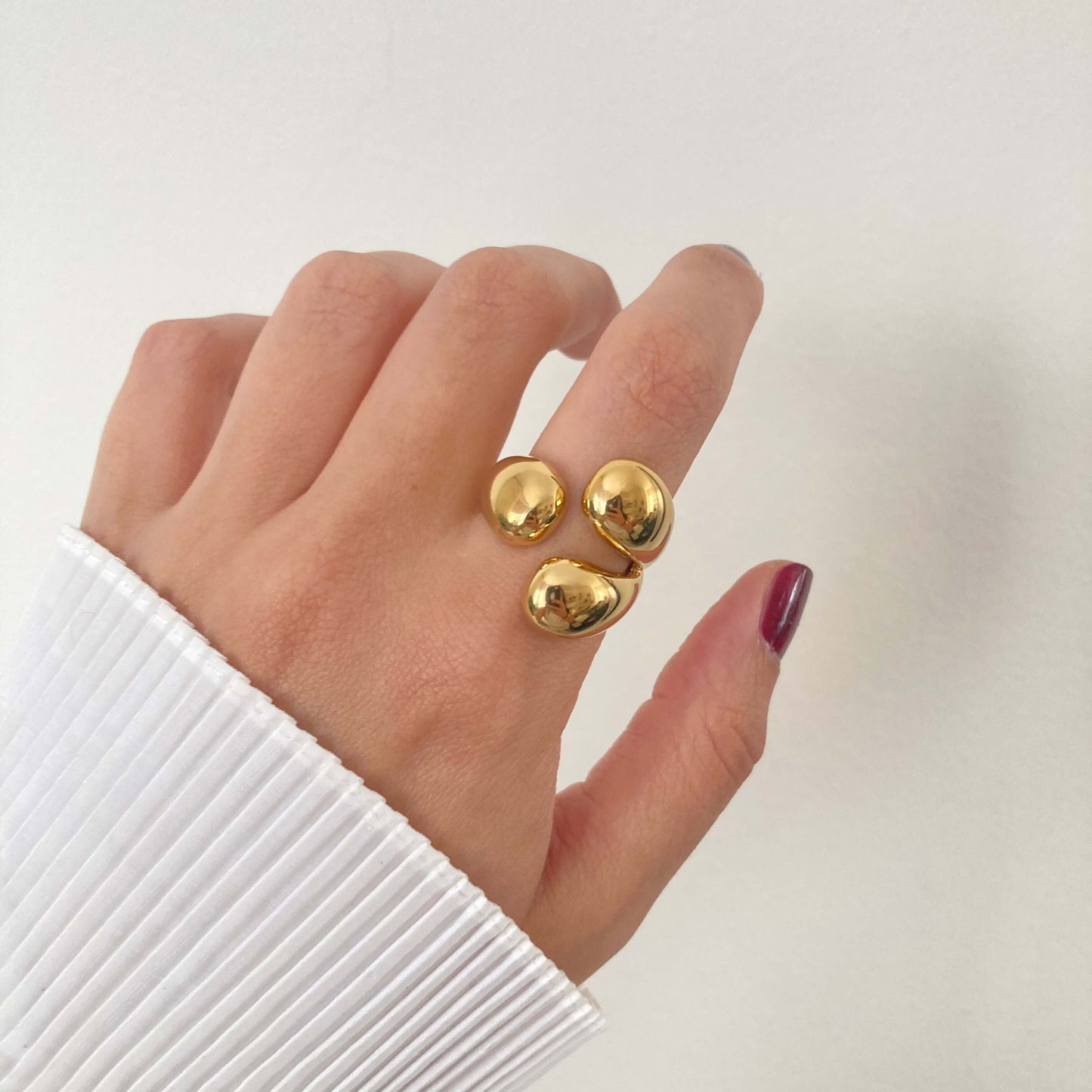 Triple Drop Ring