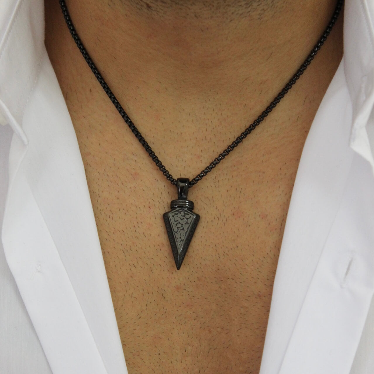 Vikings Black Necklace - Men