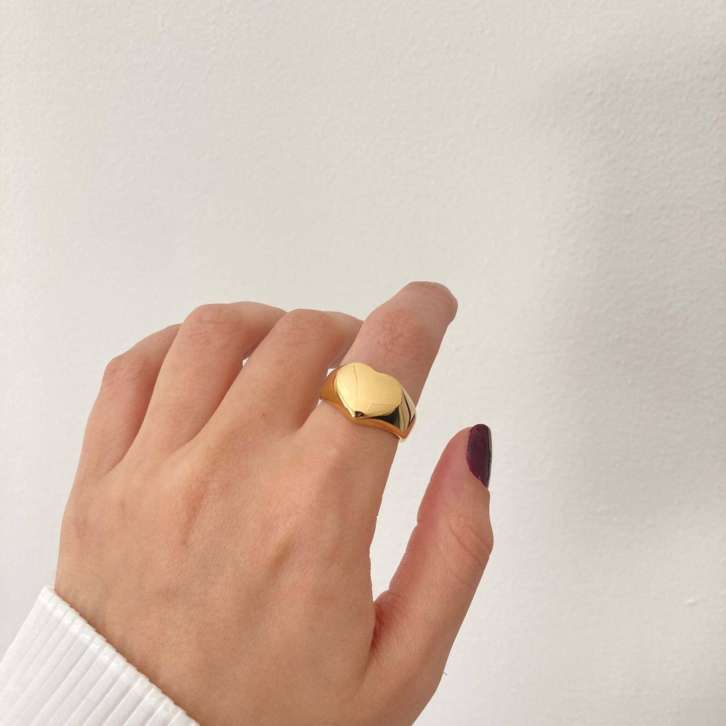 Chunky Heart Ring