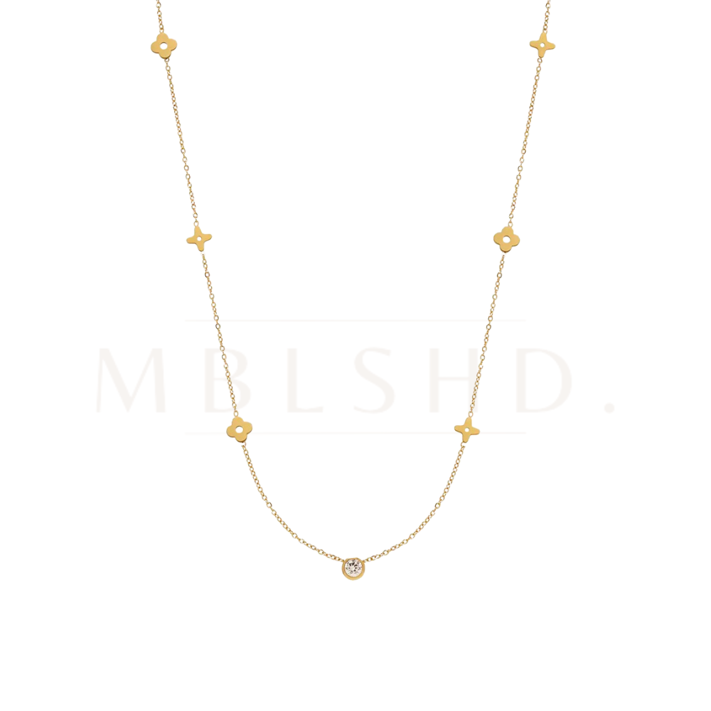Clover & Blossom Necklace