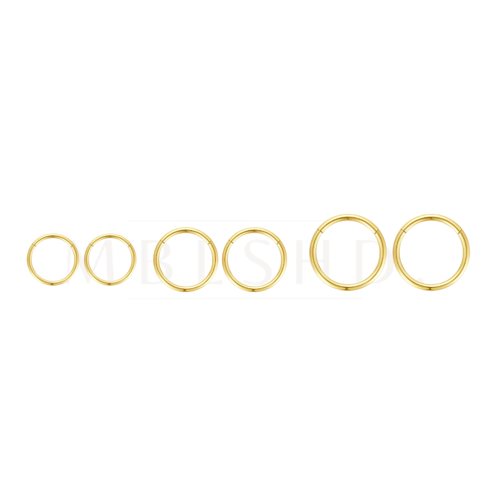 Thin Hoop Earrings