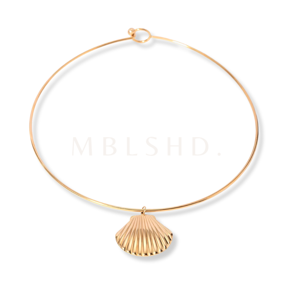 Statement Shell Choker