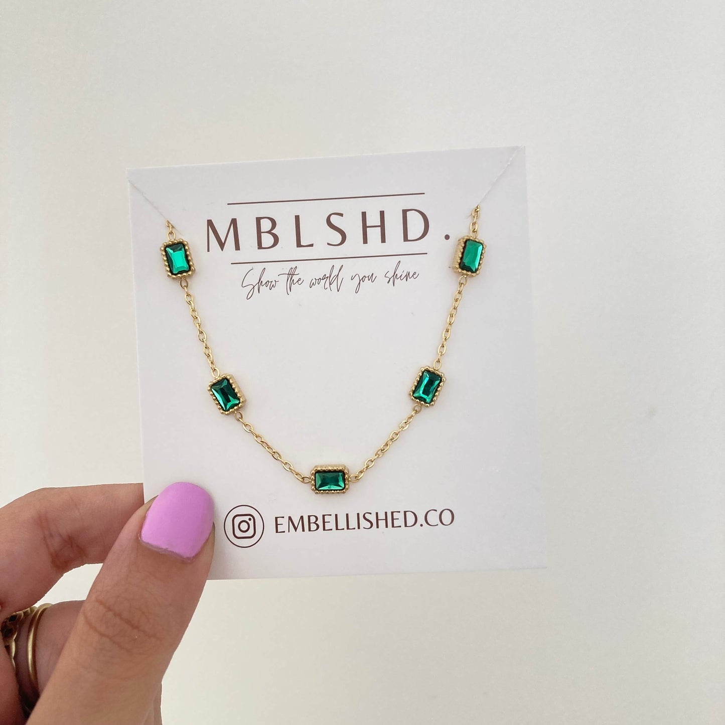 Green bracelet