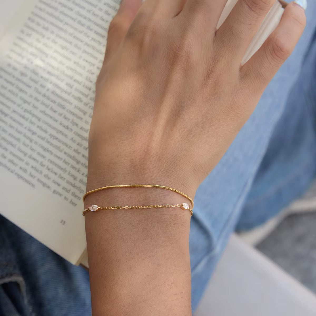 Marquise Duo Bracelet