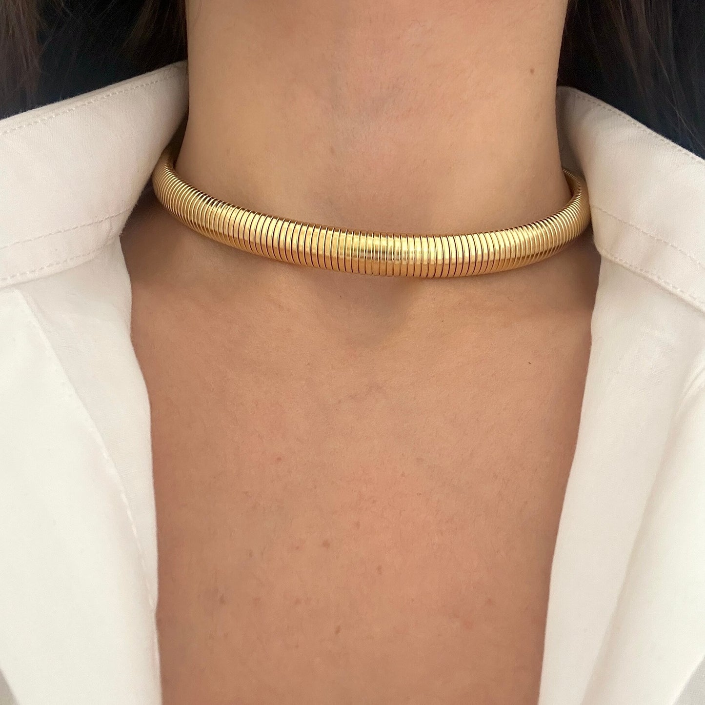 Statement Wide Choker
