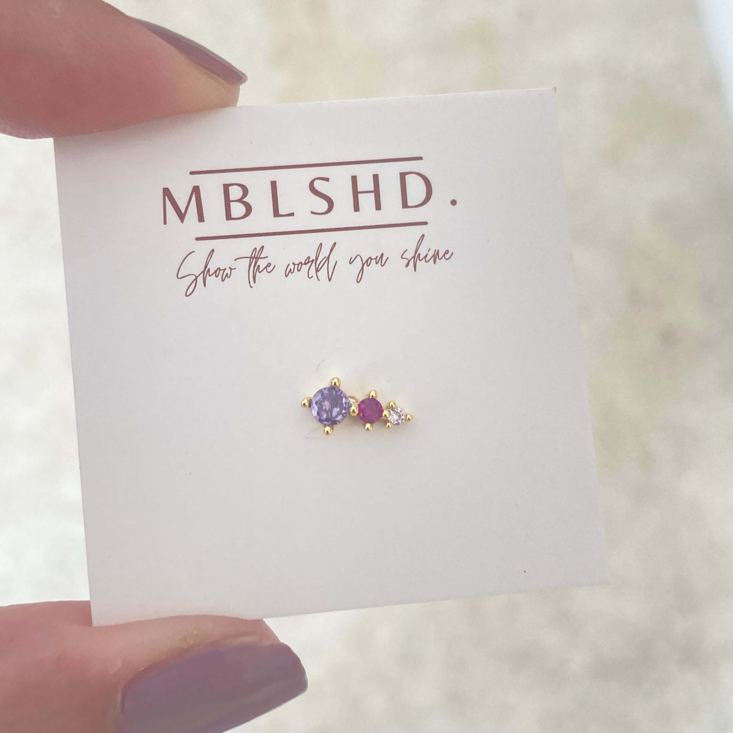 Colored Earrings