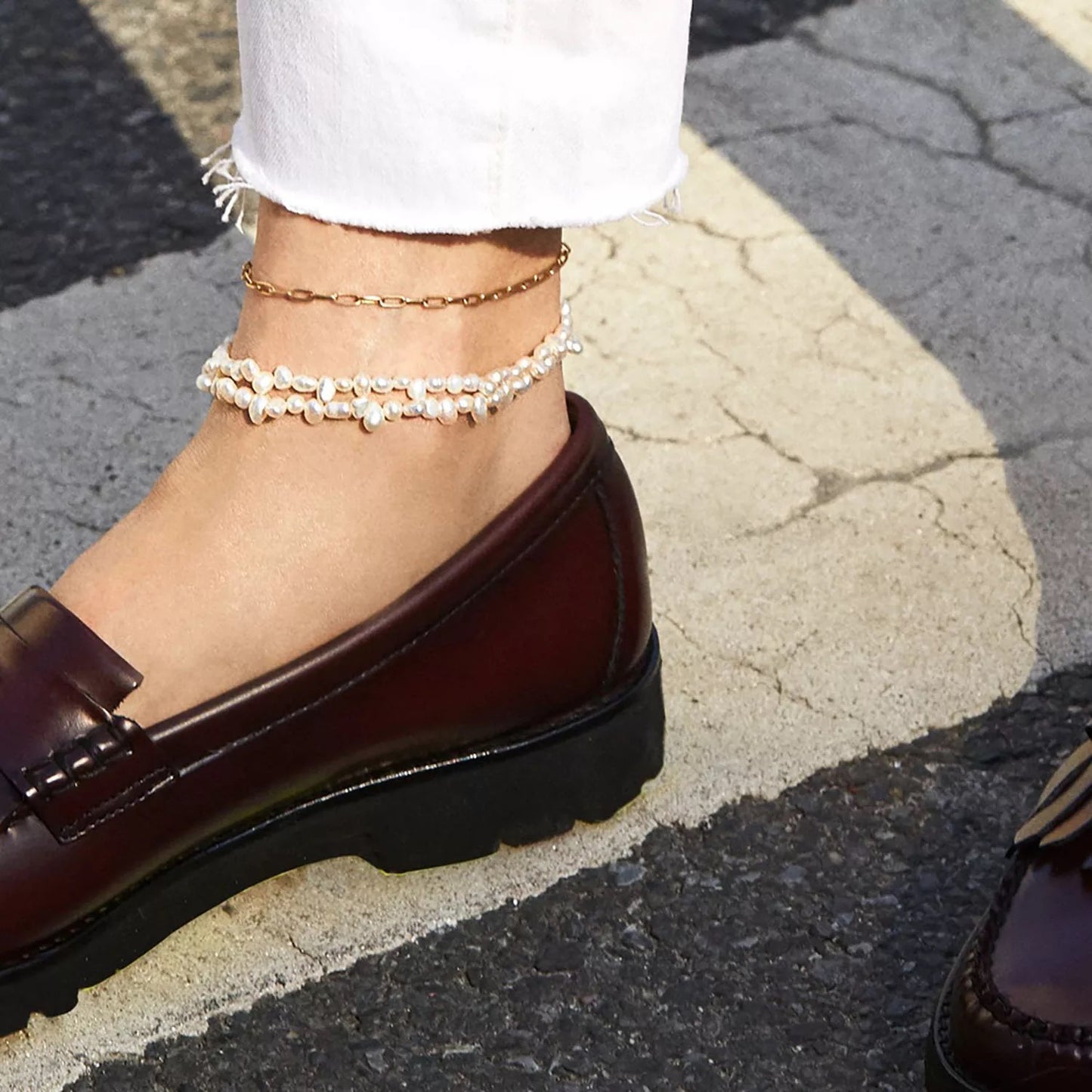 Paperclip Anklet
