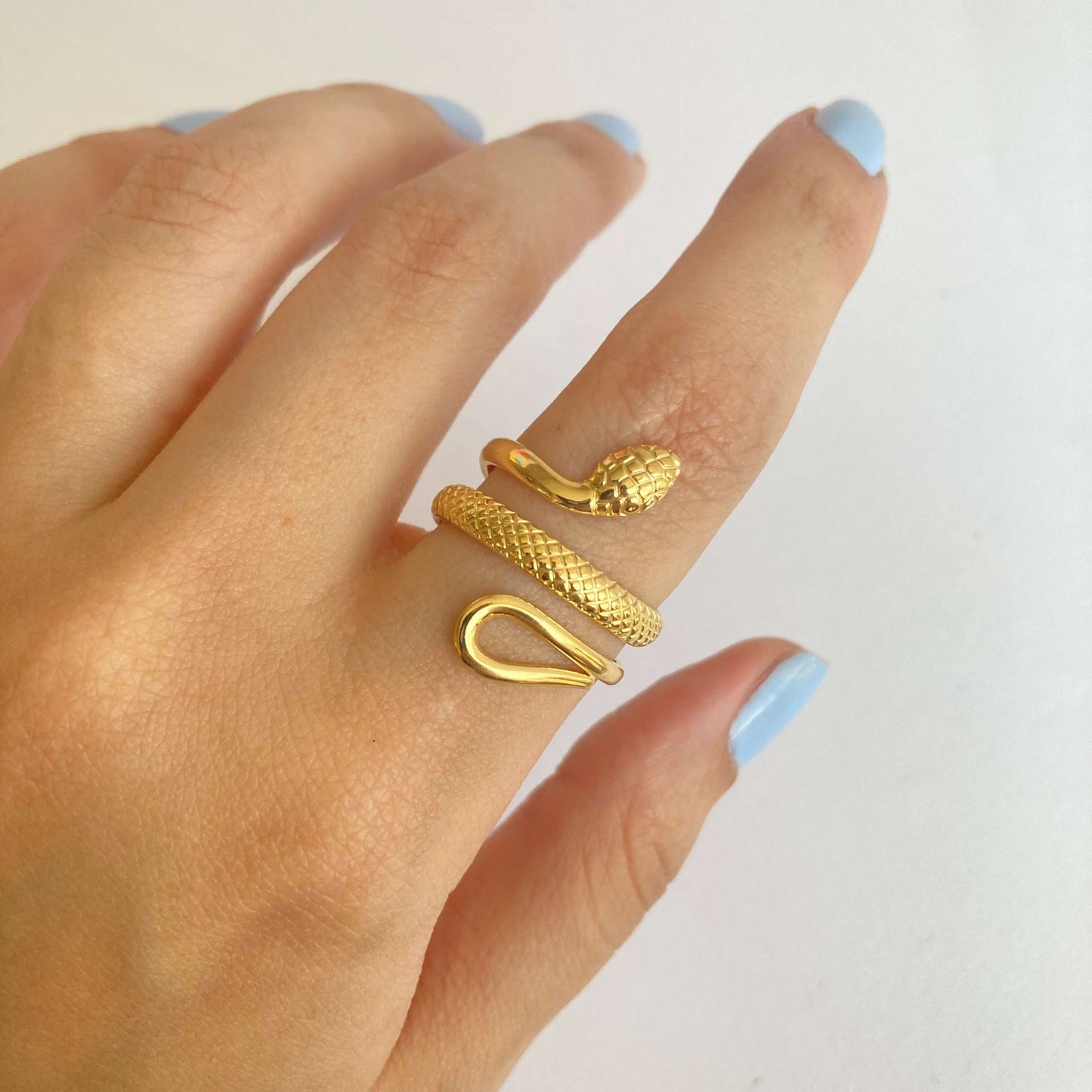 Snake layered Ring
