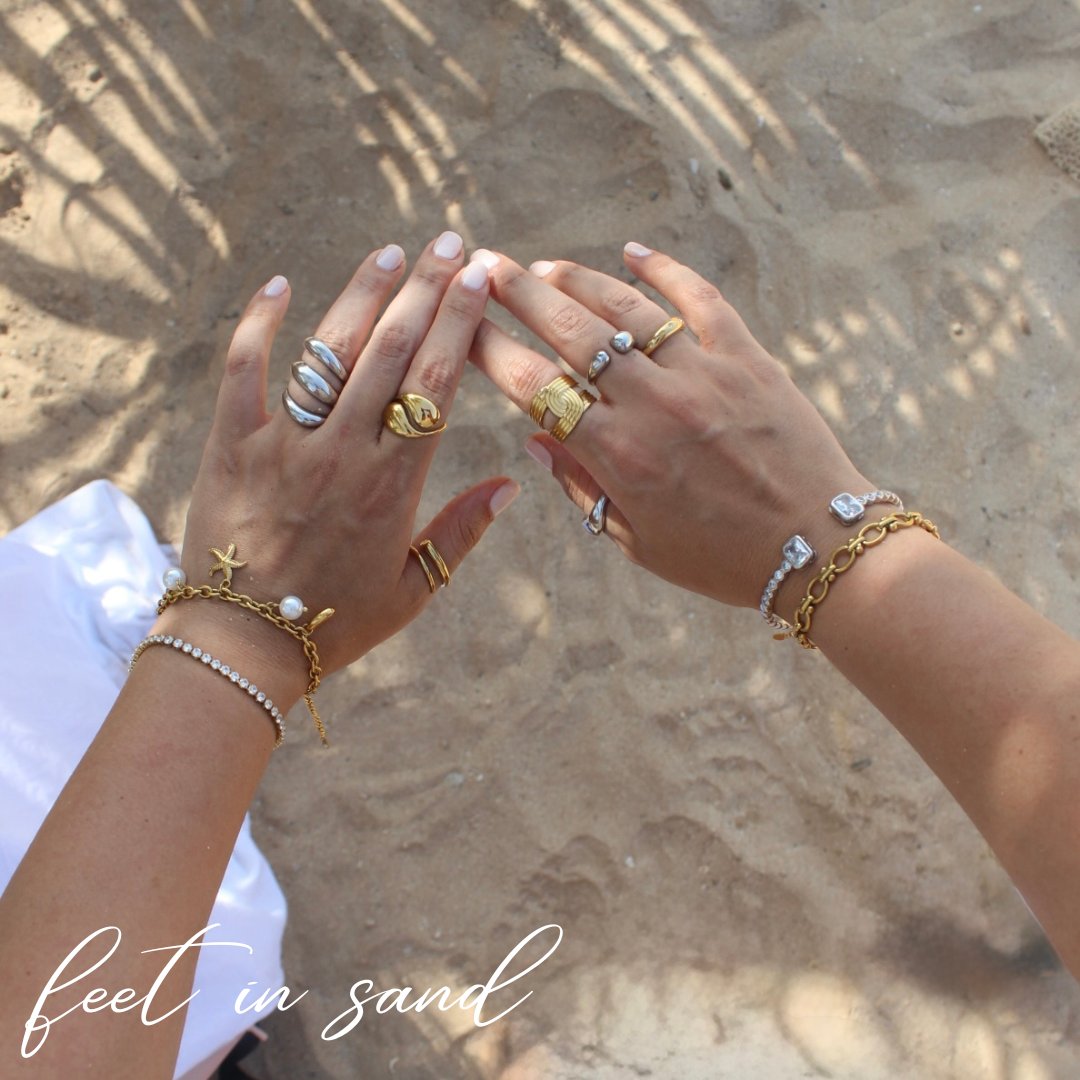 Waterproof Gold Plated Rings – Embellished.co