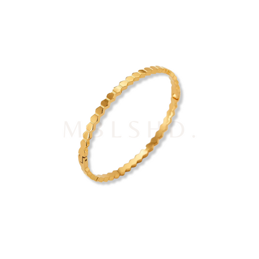 Hexagon Bangle