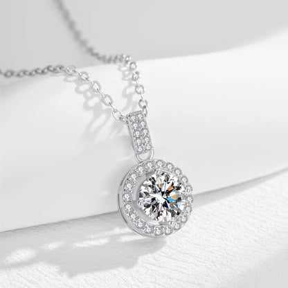 Halo Round Pendant