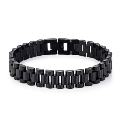 Watch Strap Black Bracelet - Men