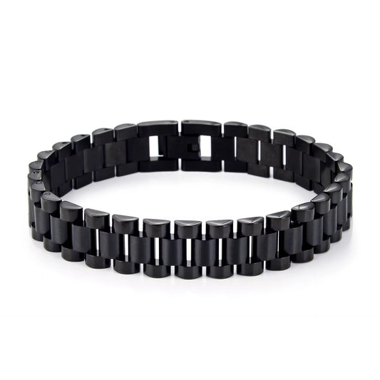 Watch Strap Black Bracelet - Men