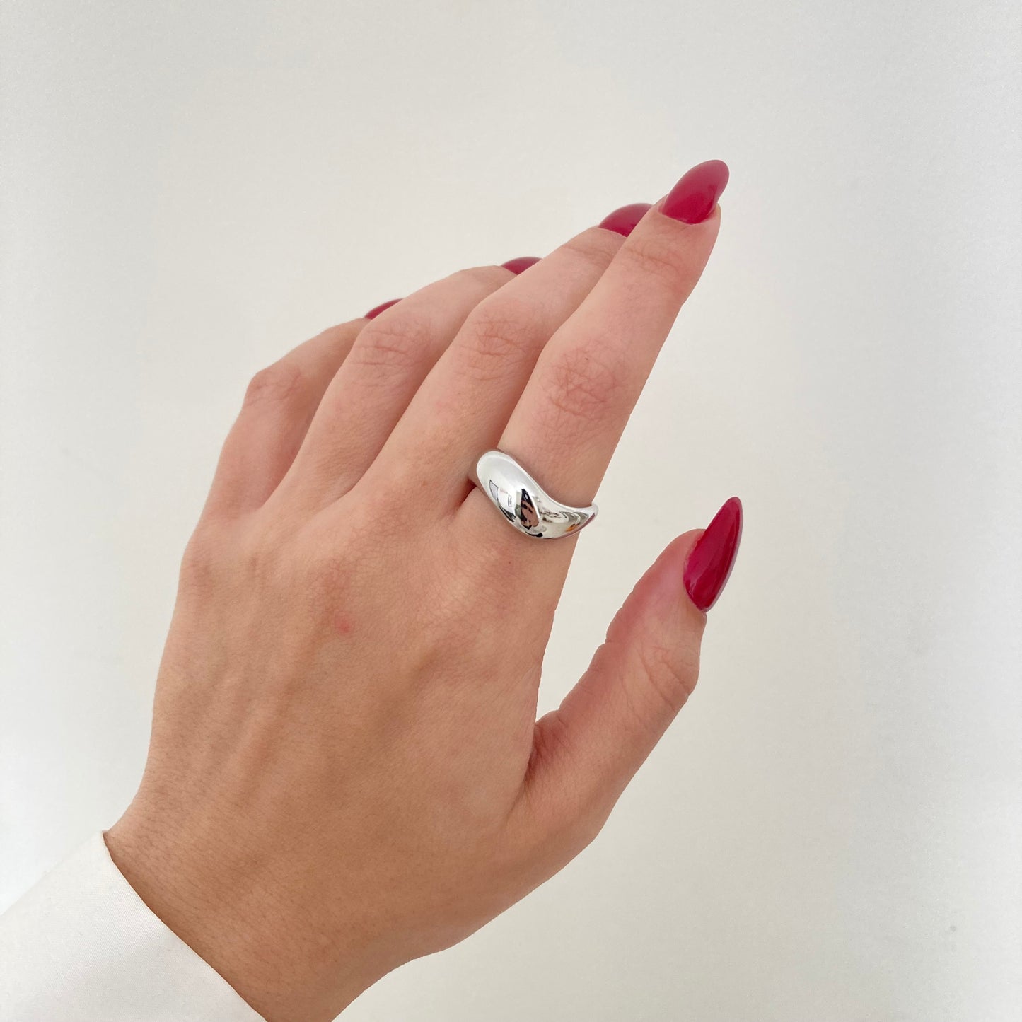Wave Ring silver