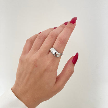 Wave Ring silver