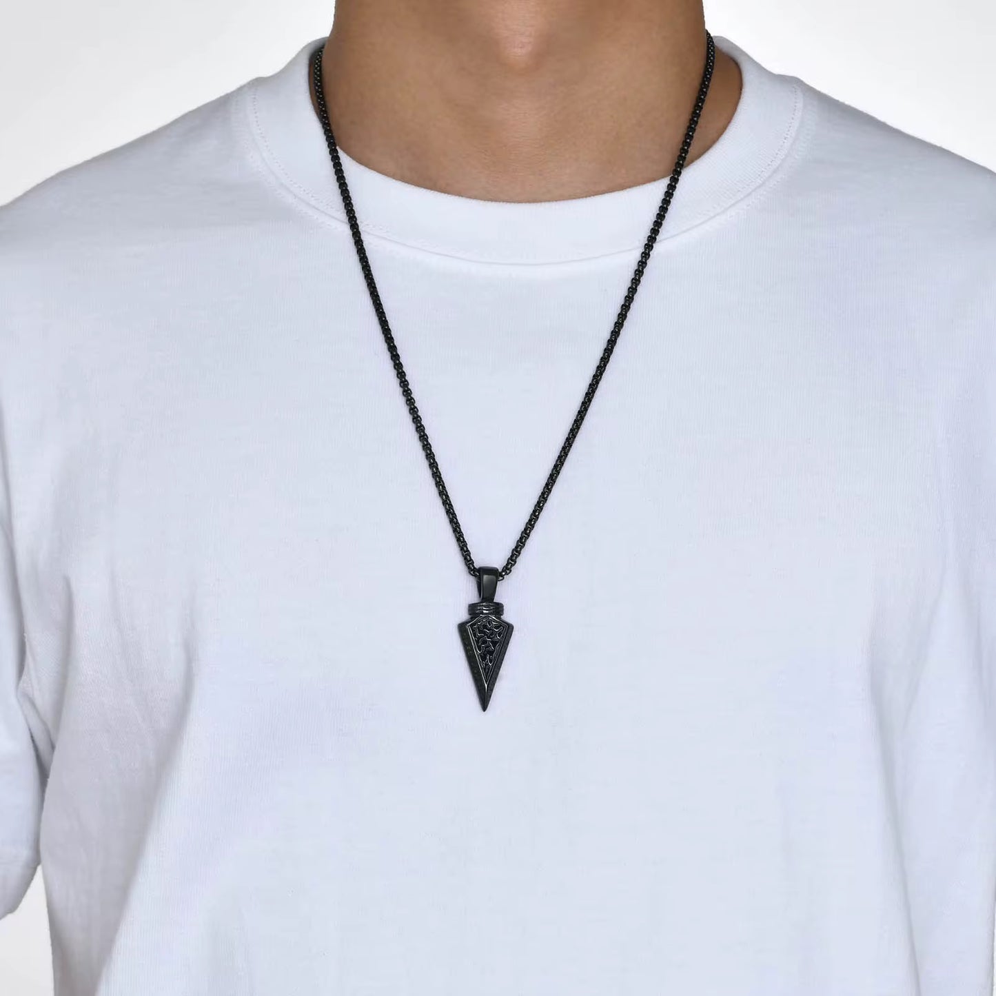 Vikings Black Necklace - Men