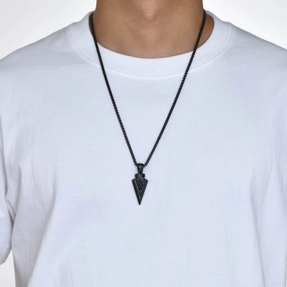 Vikings Black Necklace - Men