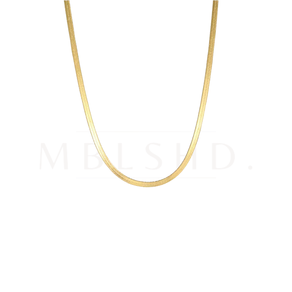 Herringbone Choker Necklace