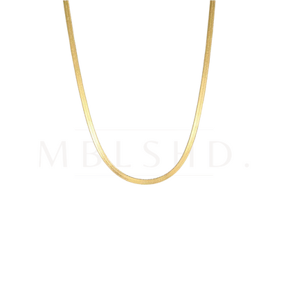 Herringbone Choker Necklace