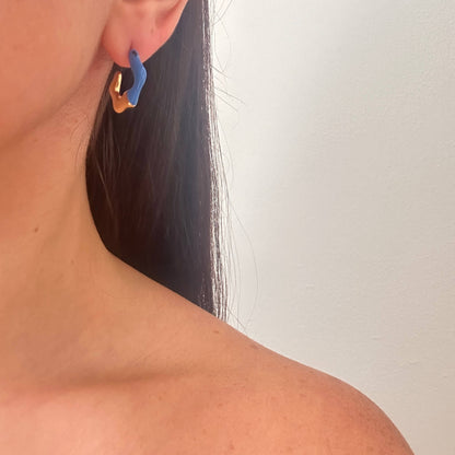 Bamboo Colored Earrings