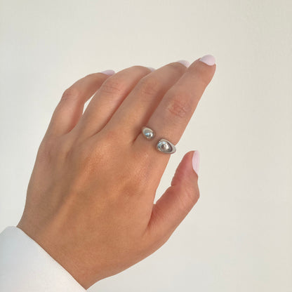 Silver Open Ring