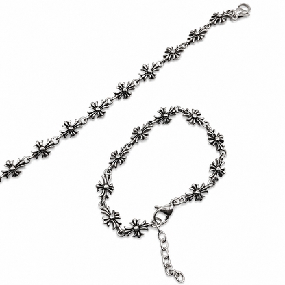 Wildflower Bracelet Silver - Men