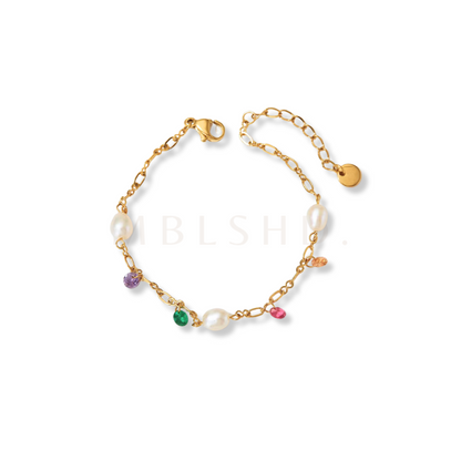 Colorful Pearl Anklet