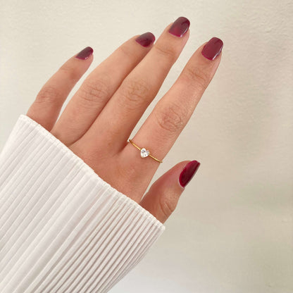 Simple Heart Ring