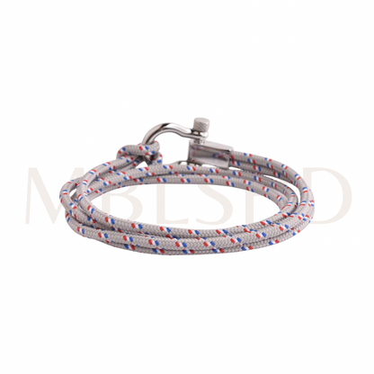 Gray Sail Shackle Bracelet