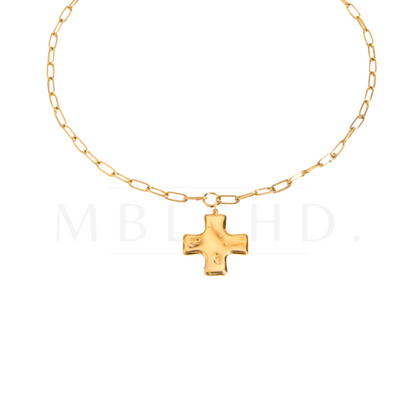 Chunky Cross Necklace