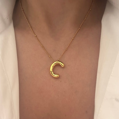 Balloon Letter Necklace