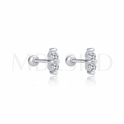 Double Round Piercing ( 1 piece )